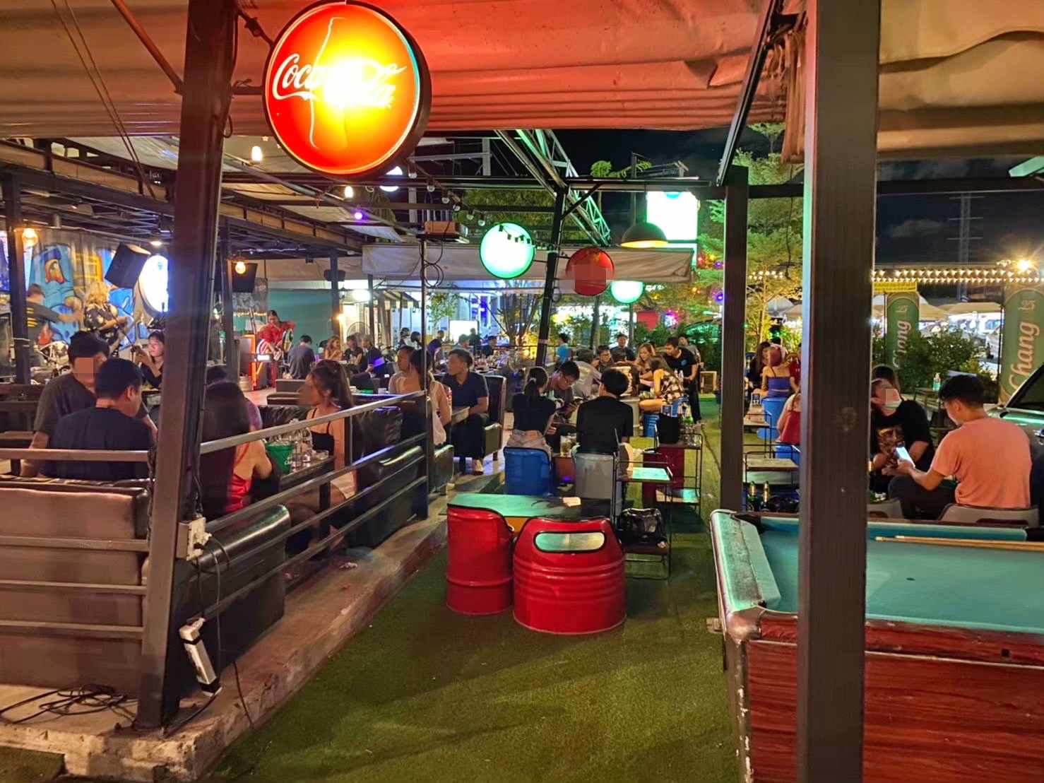 เซ้งด่วน‼️ ร้านอาหาร  นั่งชิล @อยู่หนามแดง สมุทรปราการ ( ตลาดเสรีมาเก็ต) 