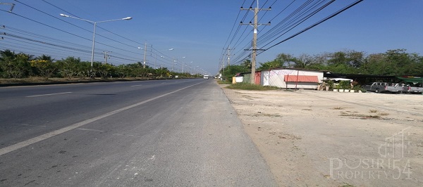 ที่ 11 ไร่เศษ ติดถนนบ้านแพ้ว-พระราม 2 ถมพร้อมใช้ เดินทางสะดวก เพียงไร่ละ 6.5 ล้านบาท