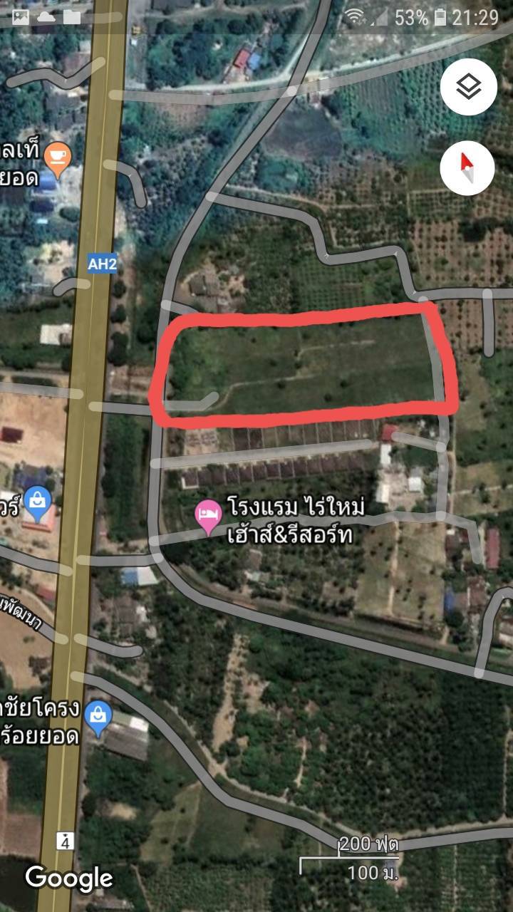 ขายที่ดิน 15 ไร่ ติดถนนเพชรเกษม ตำบลไร่ใหม่ ประจวบคีรีขันธ์