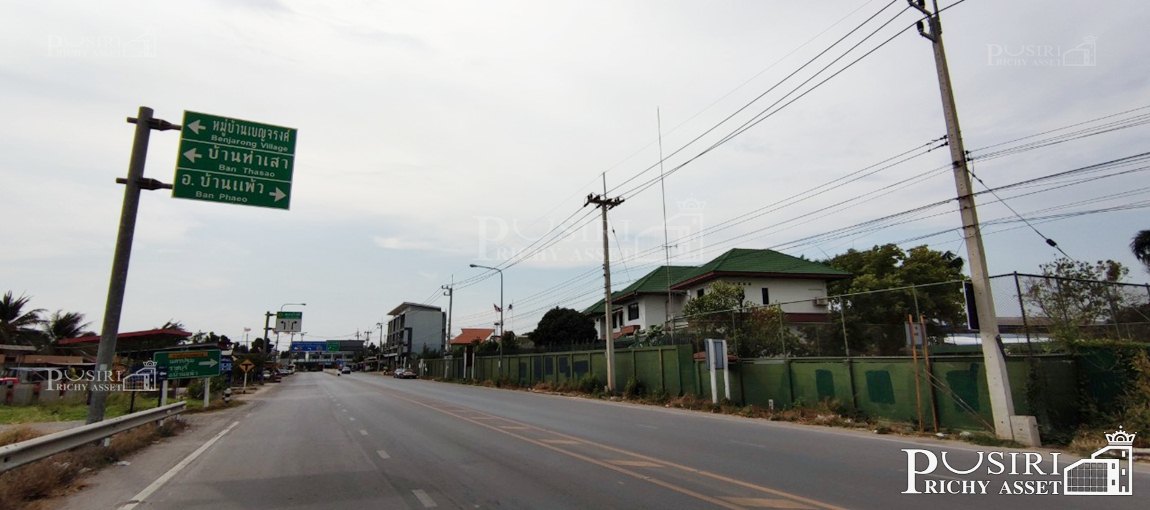 ที่สร้างโรงงานสุดสวยเกือบ 11 ไร่ หน้ากว้าง 225 เมตร สาธารณูปโภคครบ ใกล้ อบต.ดอนไก่ดี เดินทางสะดวกบนถนนสายใยรัก