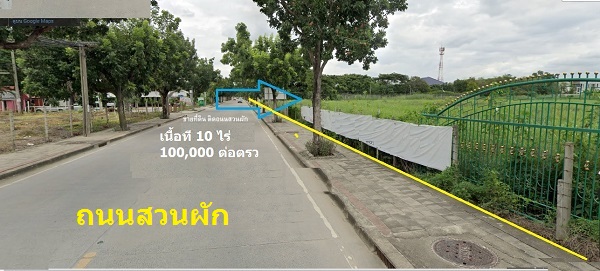 ขายที่ดินแปลงใหญ่ 25  ไร่ ที่ดินติดท้งถนนบรมราชชนนี และถนนสวนผัก ใกล้ตลาด ธนบุรี มาร์เก็ต ใกล้วิทยาลัยทองสุข ใกล้ แยกพุทธมณฑล สาย2  เหมาะทำ Showroom , Office สำนักงาน สร้างใหม่ สามารถแบ่งซื้อ เป็นLock ได้