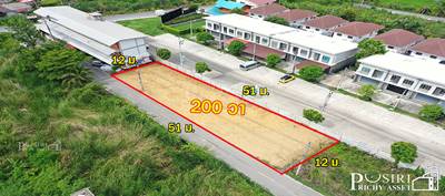 ขายที่ ถมพร้อม 200 วา หน้ากว้างสวยมากๆ ใกล้ รร. กาญจนาภิเษกวิทยาลัย หลังมหิดล เงียบสงบ เเวดล้อมความเจริญ - KK5157S