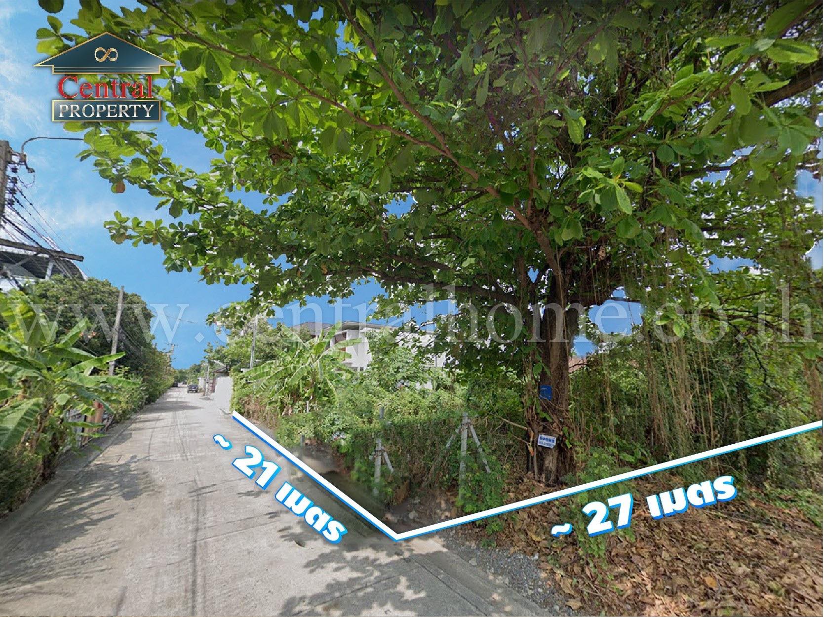ที่ดินเปล่า 149 ตร.วา ซอยติวานนท์ 24 ซ.เทพพนม 4 ใกล้ แยกแคราย