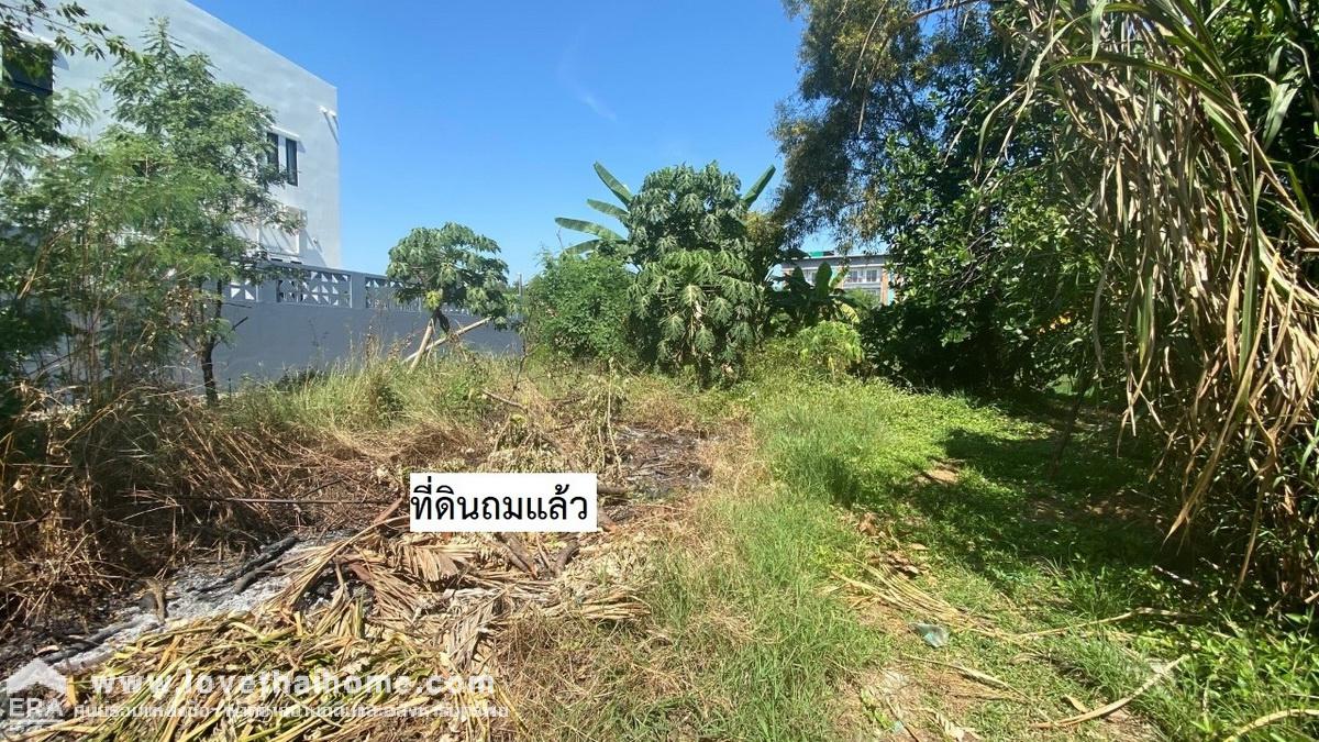 ขายที่ดิน ม.เมืองเอก โครงการ 2 ปทุมธานี ใกล้รถไฟฟ้า-สถานีหลักหก พื้นที่ 122 ตรว. ที่ดินซอยนี้ดีกว่าโครงการอื่น เพราะมี รปภ.