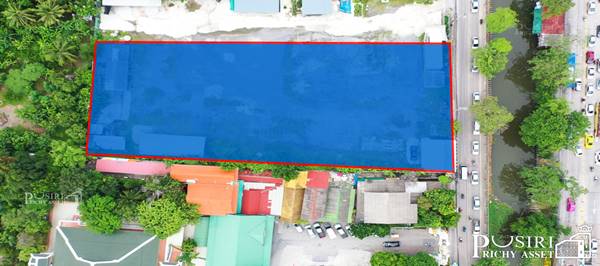 ขายที่สวย ถมแล้ว 3ไร่ ใกล้รถไฟฟ้าสายสีม่วง เพียง 1.8กม. กลางใจเมือง นนทบุรี - KK3647S