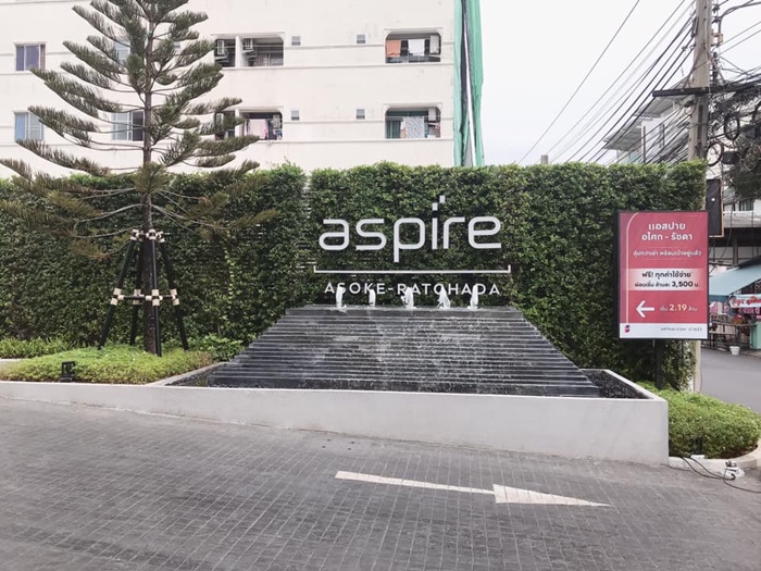 For Rent Aspire Asoke-Ratchada 25 ตร.ม. ใกล้ เซ็นทรัล พระราม 9