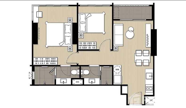  Condo For Sale Near Wongwian Yai BTS Station