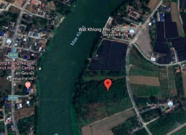 ขายที่ดินแปลงสวยริมแม่น้ำแม่กลอง ตำบลท่าราบ อำเภอเมืองราชบุรี จังหวัดราชบุรี 