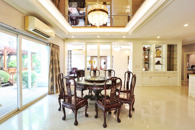 บ้าน  Q House Avenue พระราม5 195 ตรว. 4BR 29900000 บาท ใกล้กับ ทางด่วนศรีรัช หั่นราคา