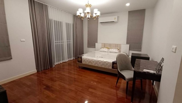 รหัสC5848 ให้เช่าบ้านเดี่ยว 2 ชั้นหมู่บ้านบลูลากูล บางนา fully furnished ถนนกาญจนาภิเษก ใกล้ห้างเมกา บางนา