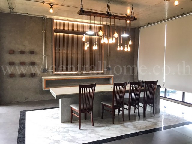 P1 โฮมออฟฟิศ 3 ชั้น Modern Loft มีสระว่ายน้ำ ซอย รามคำแหง 118 ใกล้ MRT ศรีกรีฑา