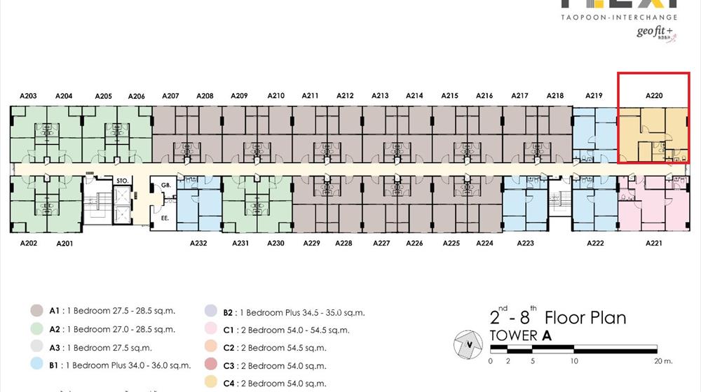 ขายก่อนโอน คอนโด เฟล็กซี่ เตาปูน-อินเตอร์เชนจ์ ใกล้รถไฟฟ้า MRT สถานีเตาปูน บางโพ