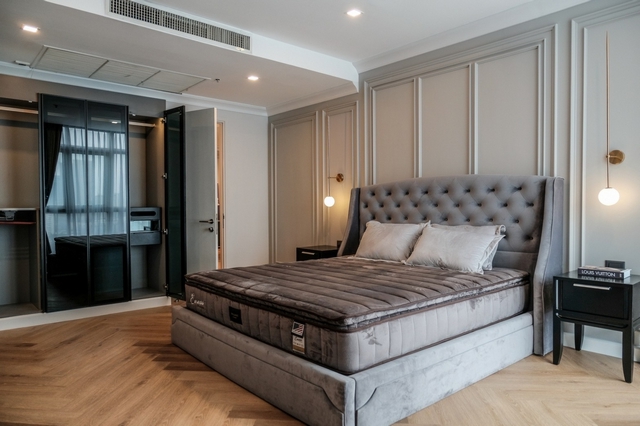 PP128 [For Rent] ณุศาศิริ แกรนด์ คอนโด (Nusasiri Grand Condo) ห้องสวยเฟอร์ครบ ตัวโครงการเชื่อมต่อ #BTSเอกมัย 