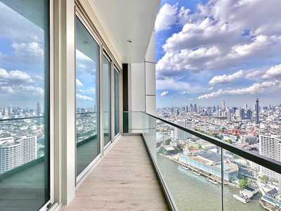 Condo The Residences at Mandarin Oriental Icon Siam  by Oriental Hotel  33rd floor 223 sqm. 3Bed 