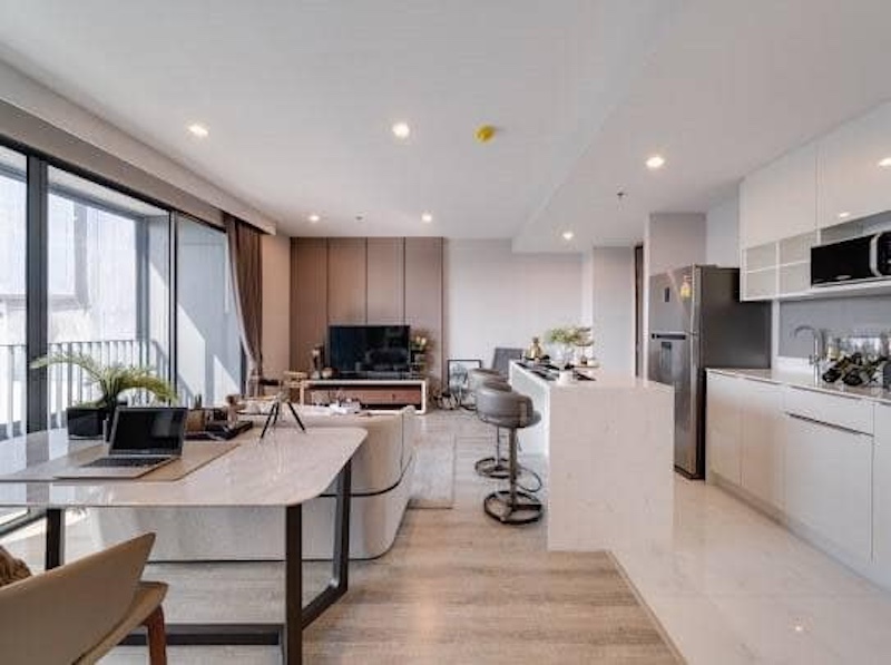 BH2553 ให้เช่าคอนโด Ideo Mobi Sukhumvit 66 (80.5 sqm. 2  Bed 2 Bath) 