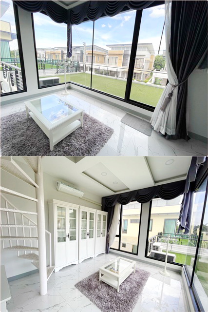 สารสาสน์ บางบอน3 Pool Villa 4นอน ซาวน่า ฟิตเนสในบ้าน ให้เช่าคฤหาสน์หรู 2ชั้น  124 ตรว. 514ตรม.