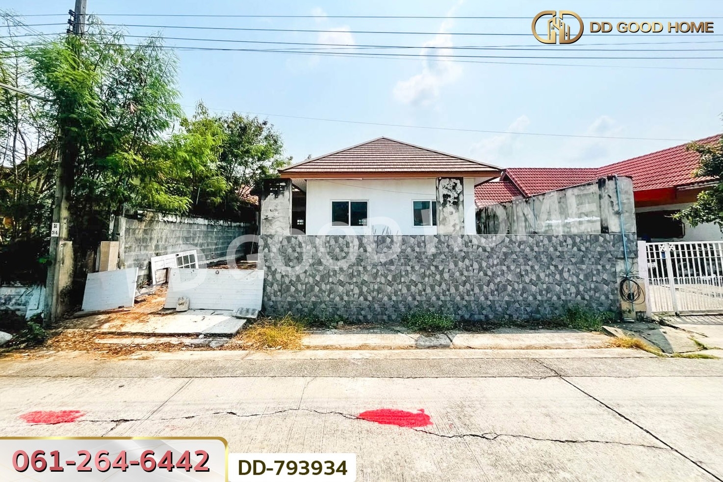 DD-793934 บ้านเดี่ยว พนาสนธิ์ การ์เด้นวิลล์ คลองสามวา ใกล้โรงเรียนไมตรีจิตวิทยาทาน
