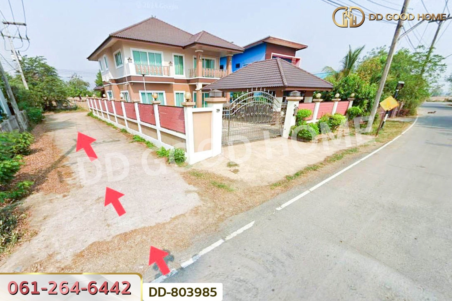 DD-803985 ที่ดินพร้อมสิ่งปลูกสร้างป่าแมต 1 ไร่ 345.5 ตร.ว. แพร่ ใกล้โรงเรียนอนุบาลเทศบาลตำบลป่าแมต