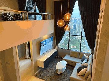 ให้เช่า คอนโดใหม่ knightsbridge prime sathorn 45 ตรม. 33,000 บาท/เดือน ห้องใหม่ มือ 1 