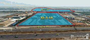 ขายที่ดิน ขนาดพื้นที่ 121ไร่ ติดถนนพระราม 2 ขาออก กม.60 หน้ากว้างถึงใจ 155 เมตร ราคาสุดพิเศษเพียง 6,250/ตารางวา – ขายที่ดินสมุทรสงคราม - KK1011S