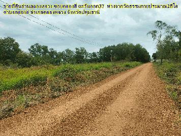 ขายที่ดินย่านคลองหลวง ซอยคลองสี่ ตะวันออก37 ตำบลคลองสี่ อำเภอคลองหลวง จังหวัดปทุมธานี 