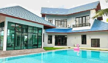 รหัสC5846 ให้เช่าและขาย บ้านเดี่ยว 2ชั้น Private house pool villa ถนนศรีนครินทร์ ใกล้ซีคอนสแควร์ ใกล้BTS