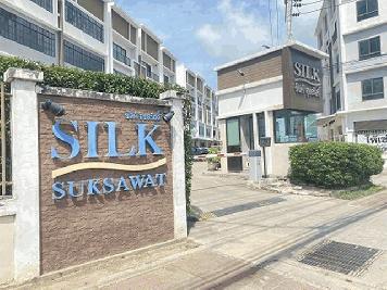 ให้เช่าโฮมออฟฟิศอาคารพาณิชย์ โฮม ออฟฟิศ 4ชั้น ซิลค์ สุขสวัสดิ์ Silk Suksawat 162/40