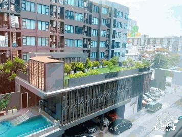 ขาย/ปล่อยเช่า​ MAXXI CONDO ม.เกษตร วิวสระว่ายน้ำและสวน ใกล้BTSเสนานิคม (พหลโยธิน 34)