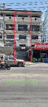 ให้เช่า อาคารพาณิชย์ทำเลดีอาคาร  ติดถนนใหญ่แบริ่ง ต.สำโรงเหนือ อ.เมือง จ.สมุทรปราการ